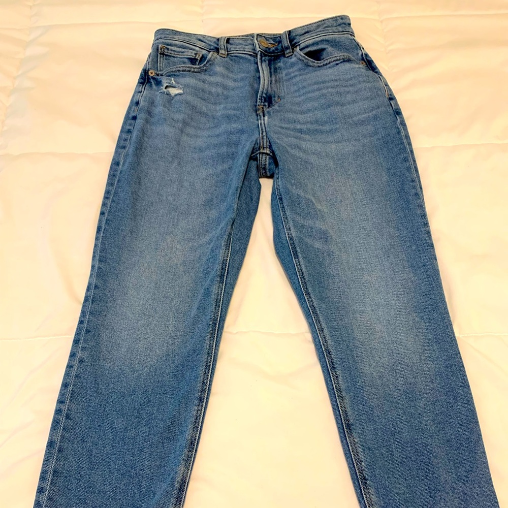 AE Stretch Mom Jeans worn only a handful of times.